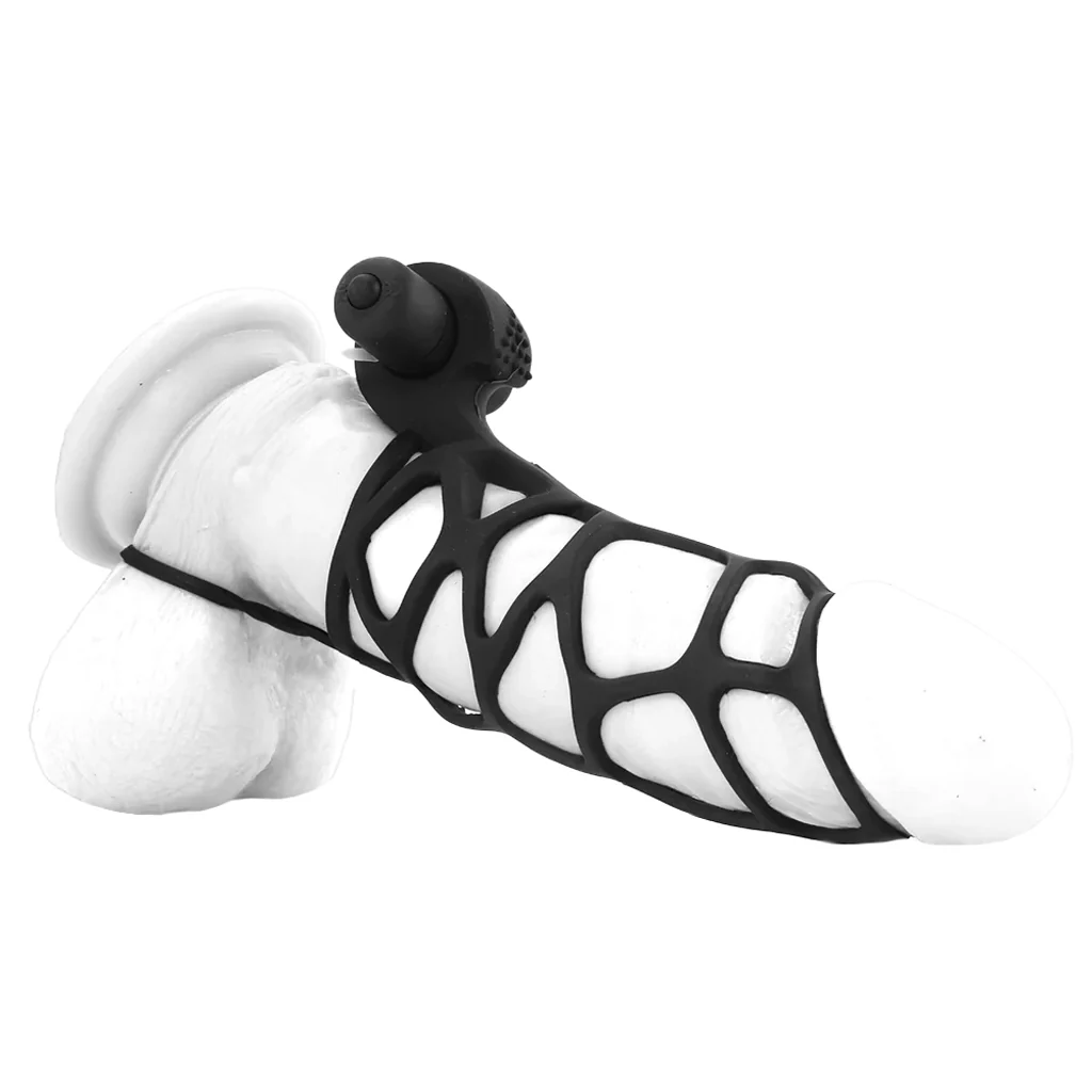 Extreme Silicone Power Cage in Black