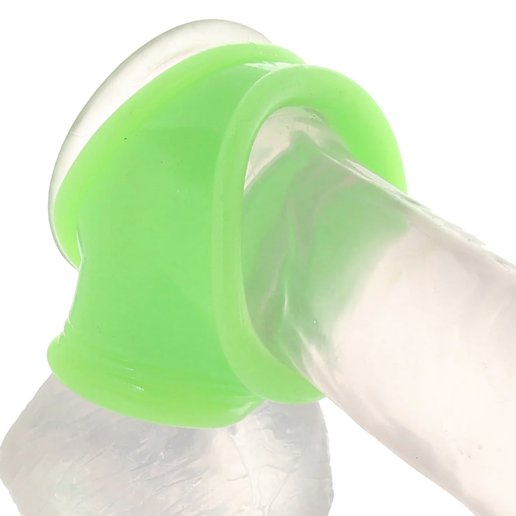 Ouch! Glow In The Dark Cock & Ball Strap