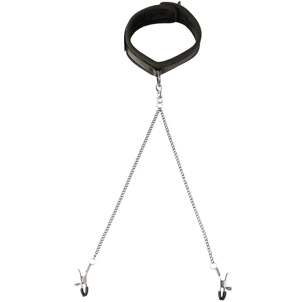 Sei Mio Twin Tweaks Collar & Nipple Clamps