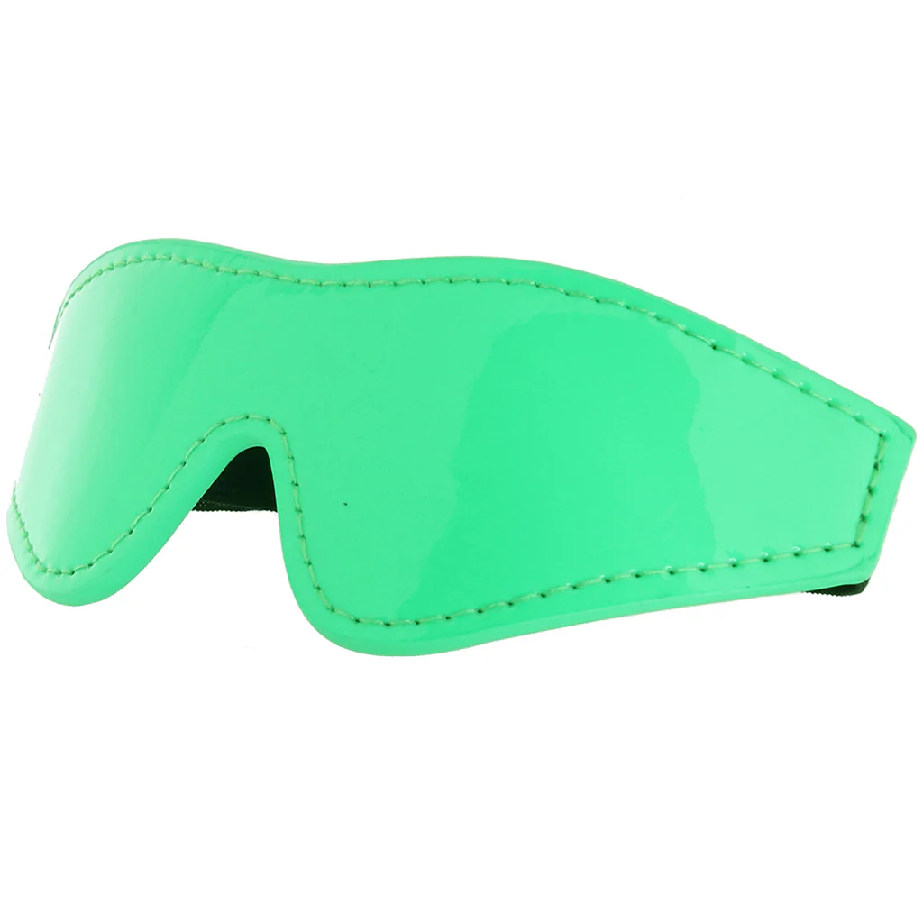 Electra Play Things Blindfold in Neon Green
