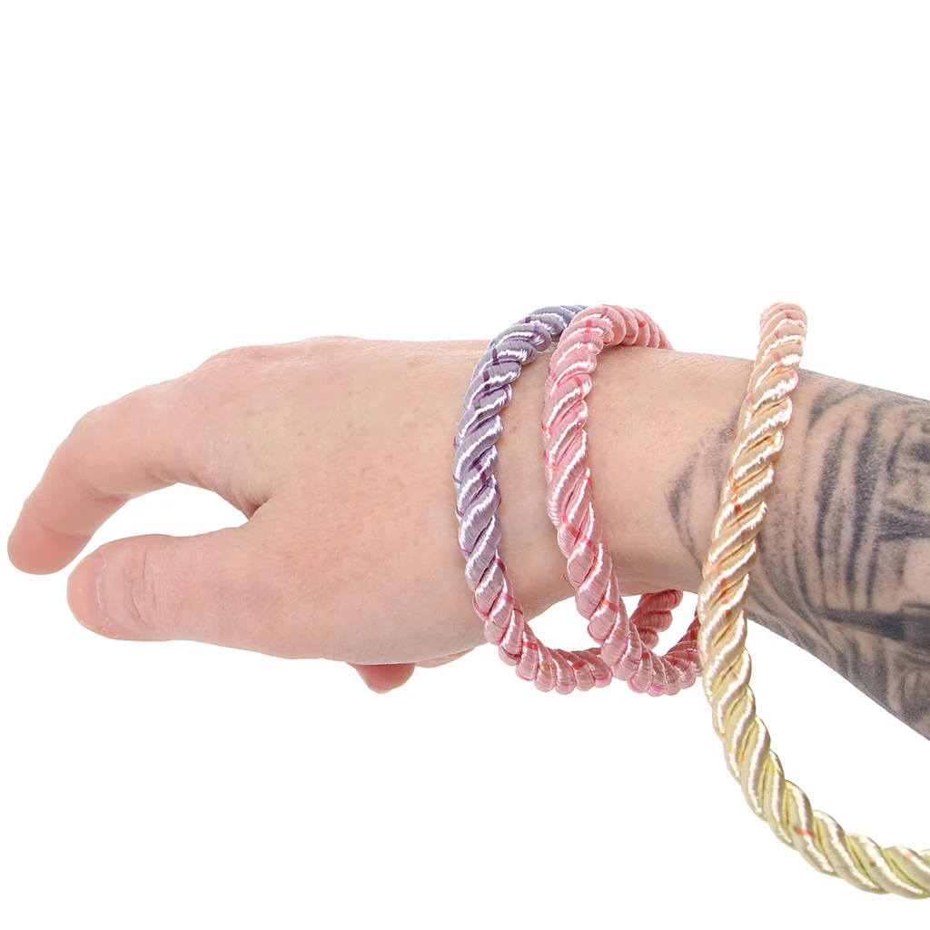 Ouch! 32.8'/10m Bondage Rope in Pastel Rainbow