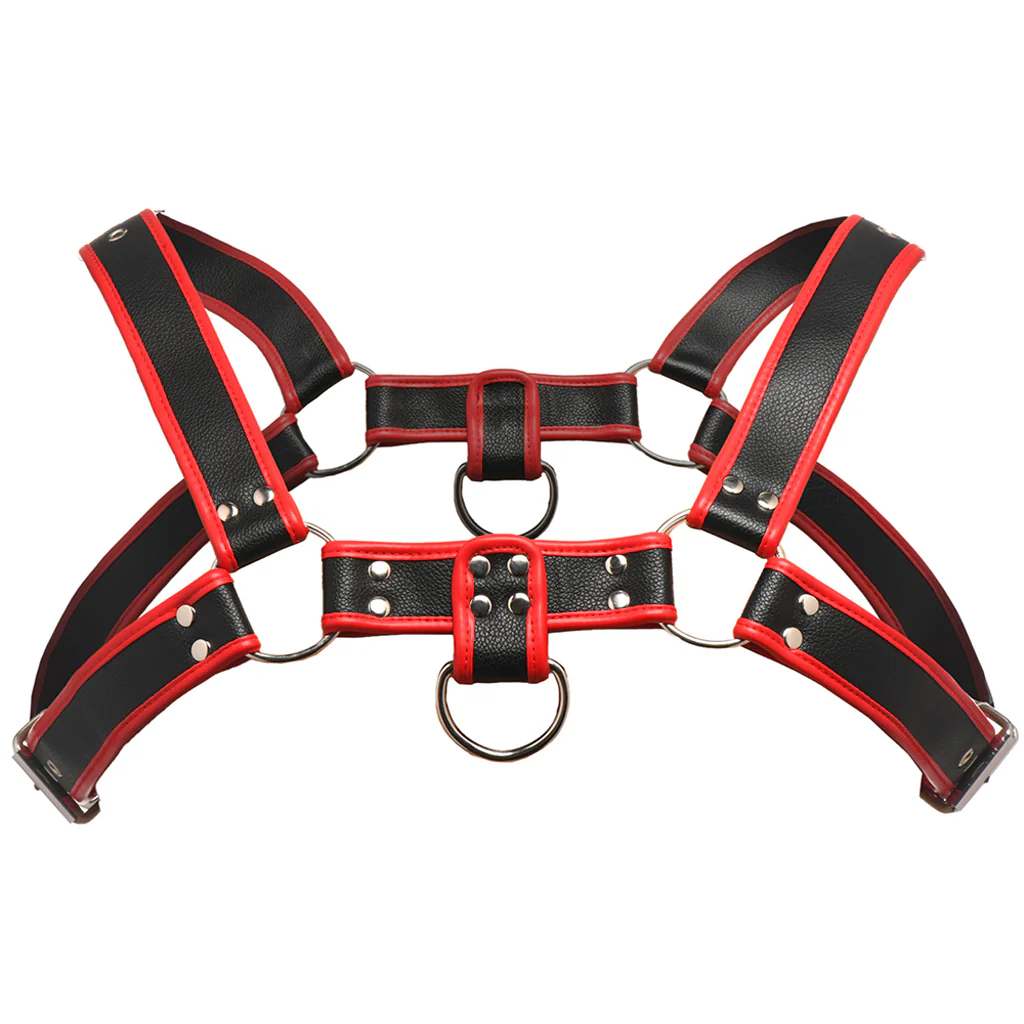 Master Series Bulldog Harness in Red