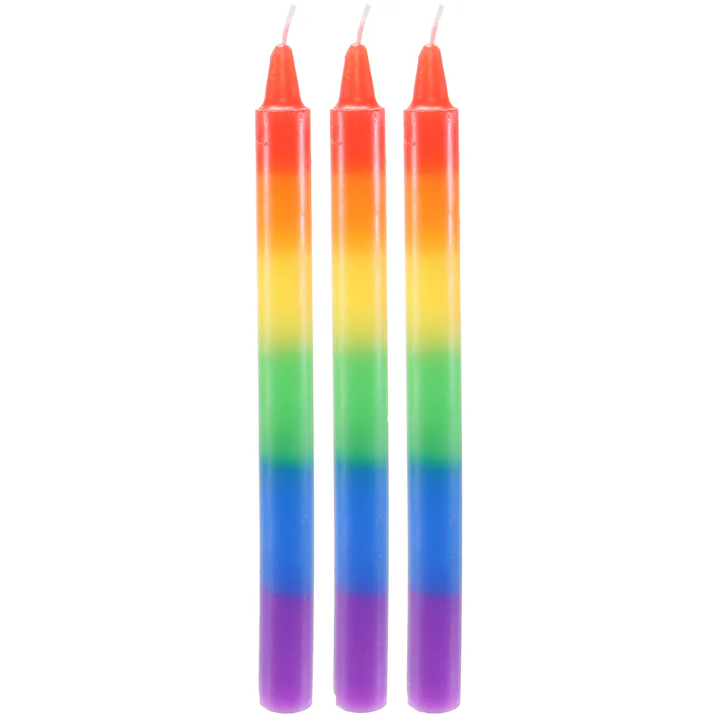 Master Series Pride Rainbow Drip Candles