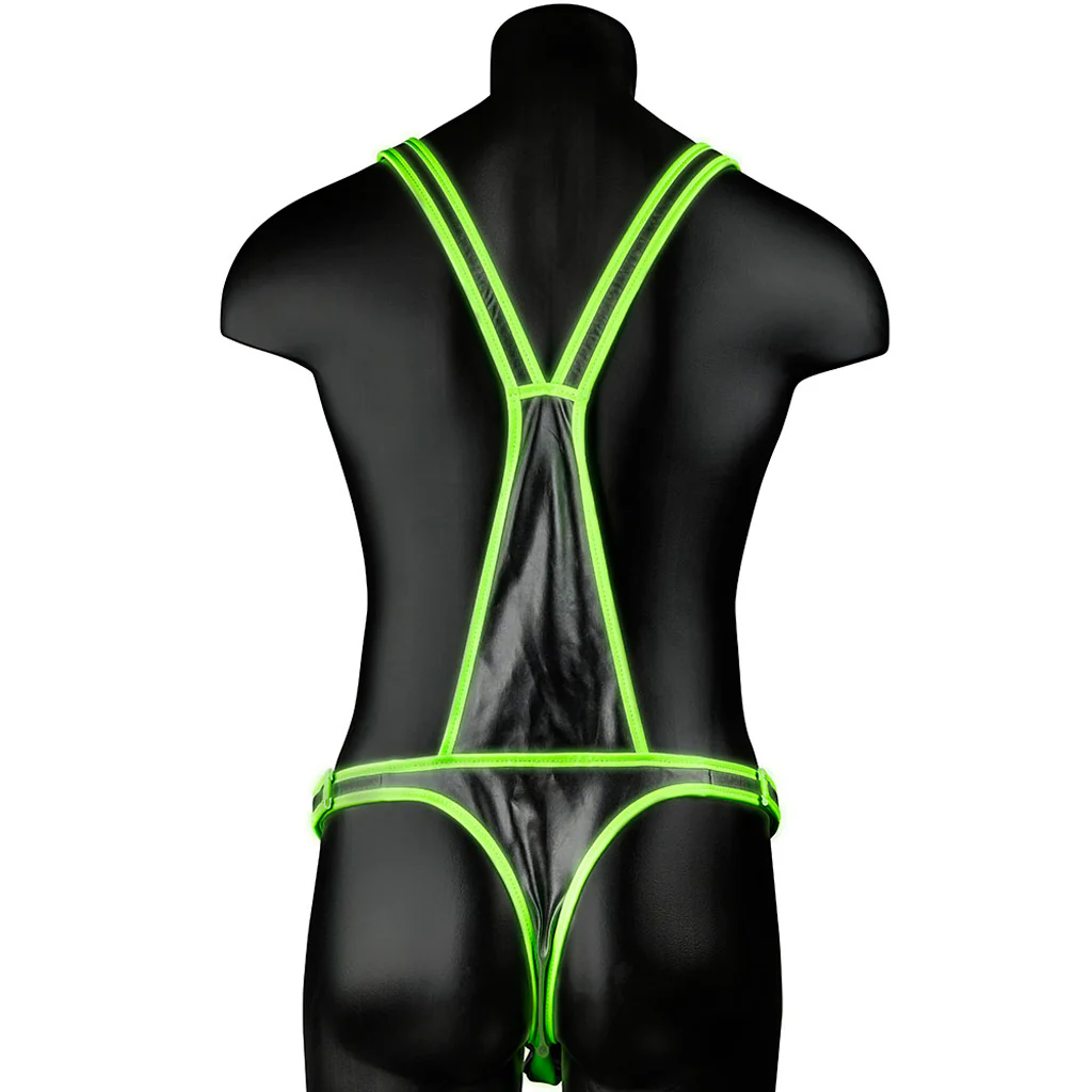 Ouch! Glow In The Dark Full Body Harness /M