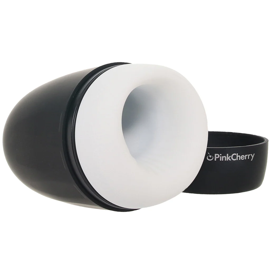 PinkCherry Premium Vibrating And Warming Silicone Stroker