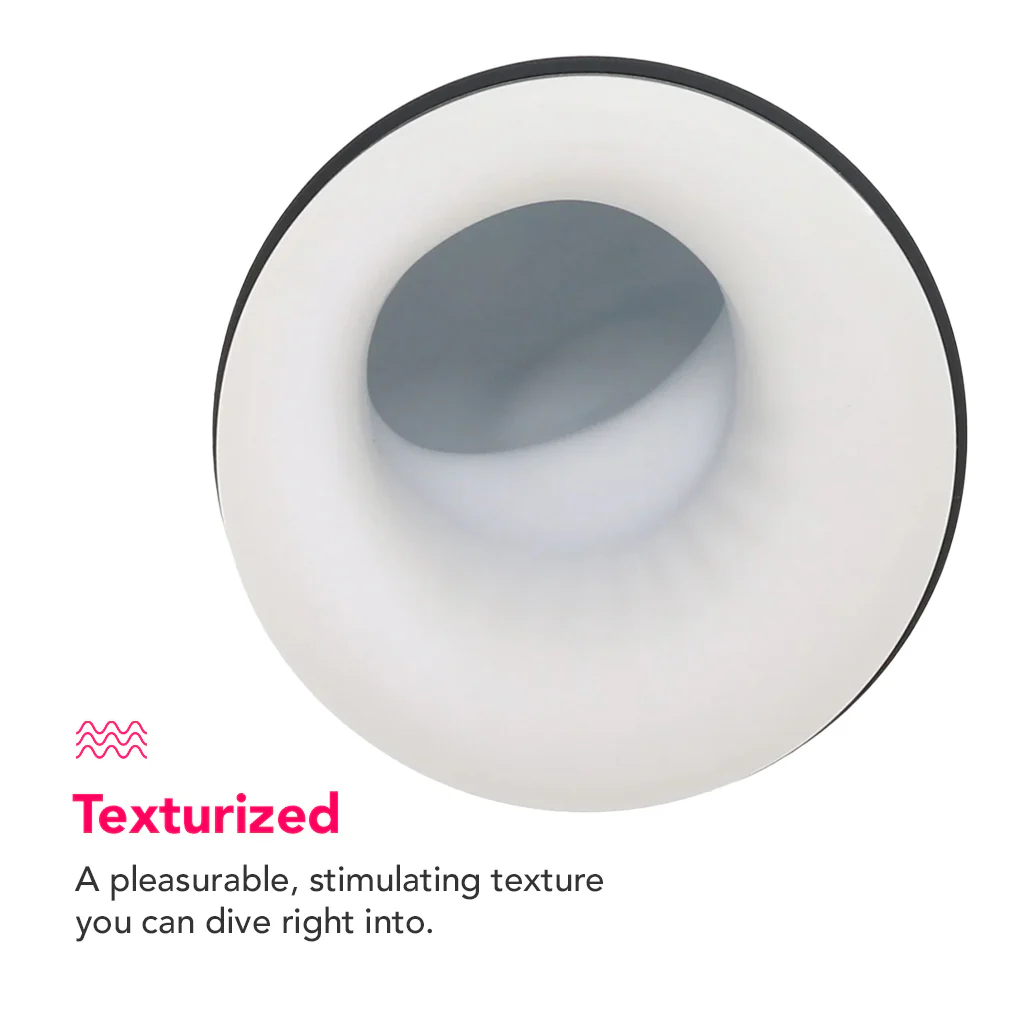 PinkCherry Premium Vibrating And Warming Silicone Stroker