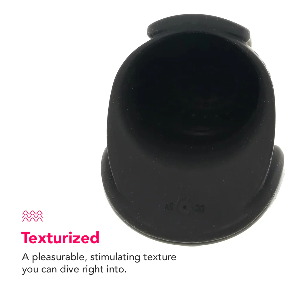PinkCherry Premium Pulsing And Warming Silicone Stroker