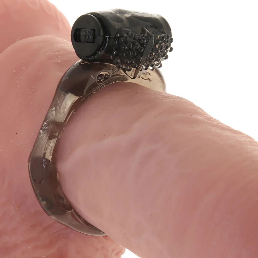 PinkCherry Vibrating Cock Ring in Smoke