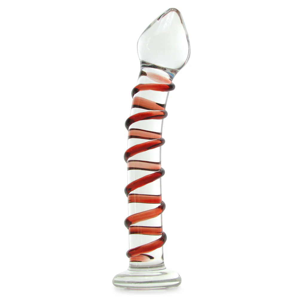 glÃ¤s Mr. Swirly Glass Dildo