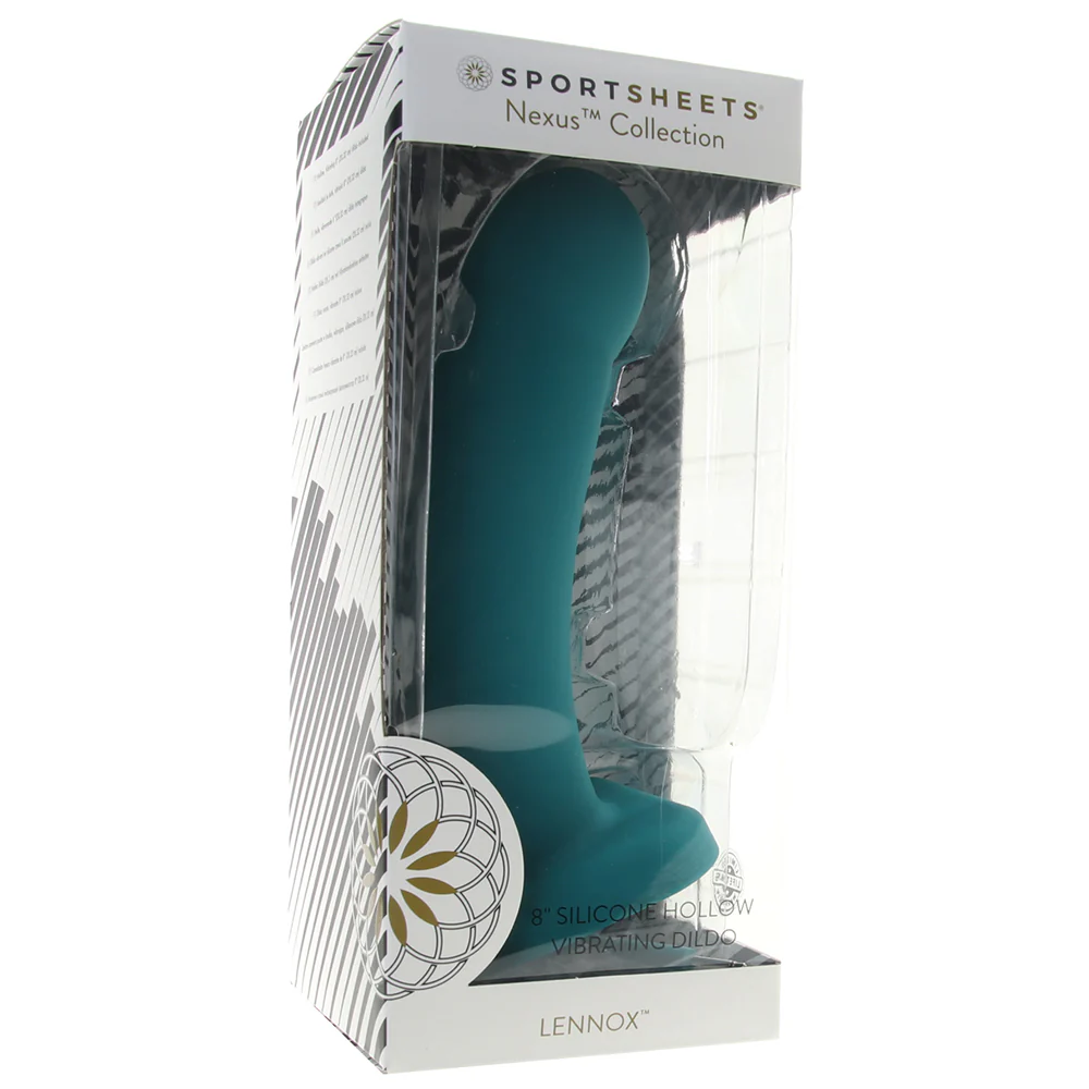 1749-lennox-8-inch-vibrating-hollow-silicone-dildo-in-green-1.webp