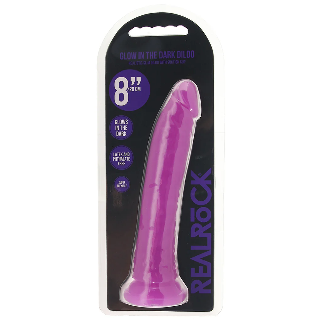 1855-realrock-glow-in-the-dark-8-inch-slim-dildo-in-purple-1.webp