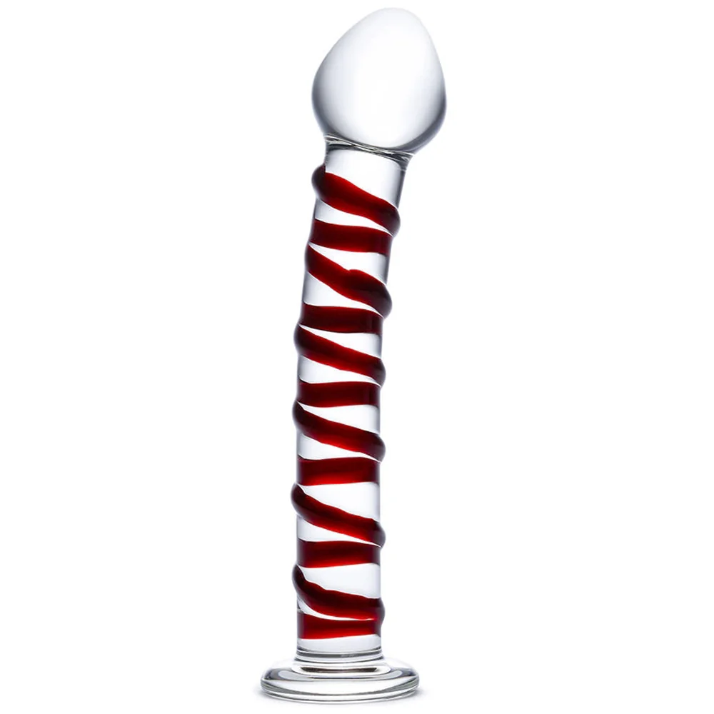 glÃ¤s 8 Inch Mr. Swirly Dildo
