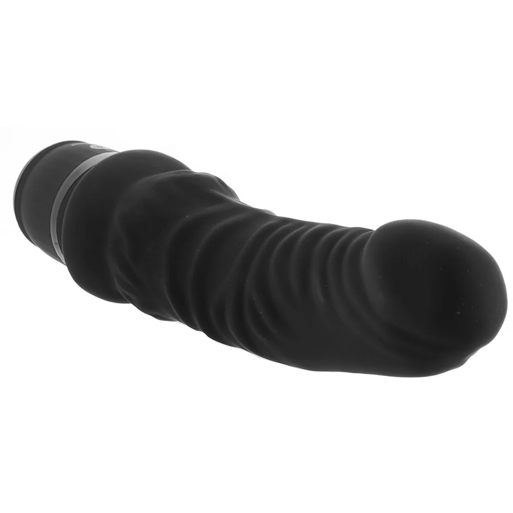 Power Cock 6 Inch Realistic Vibe in Black