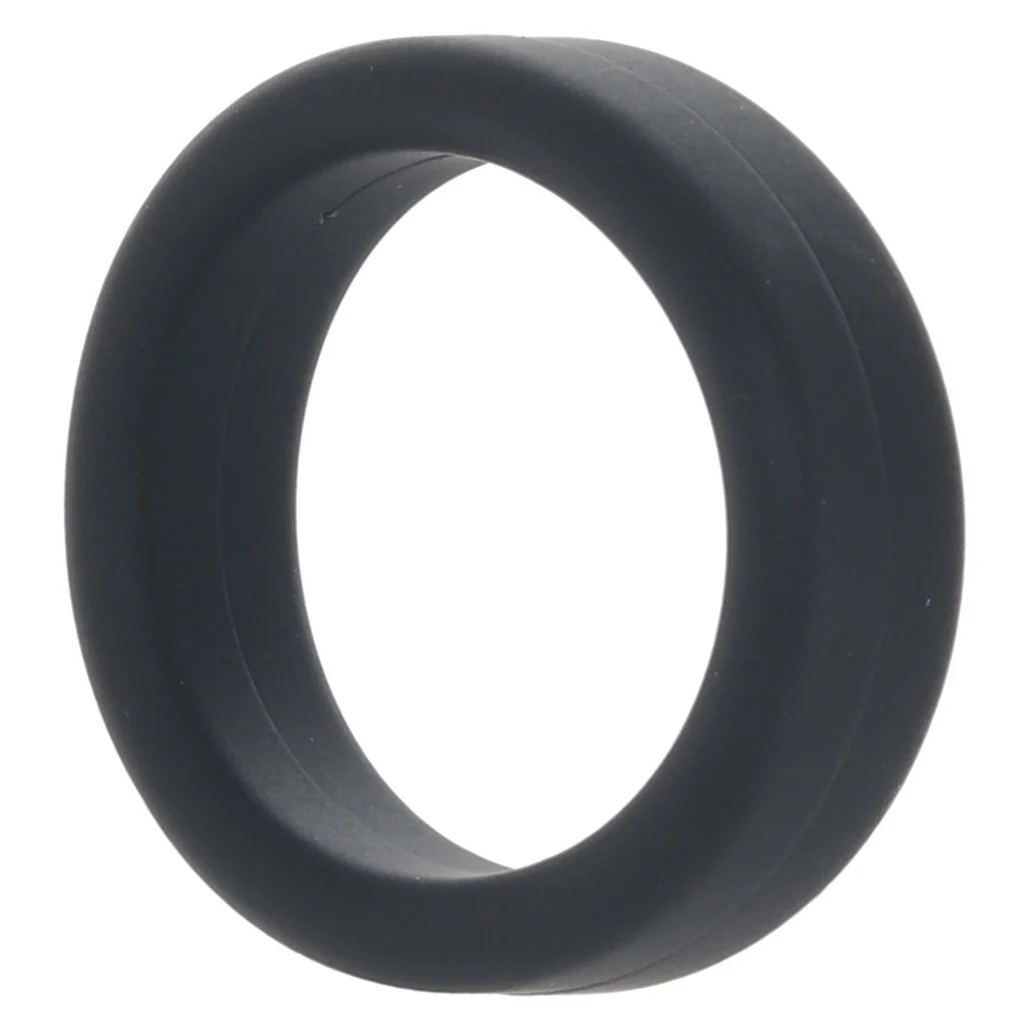 Soft Silicone C-Ring in Black