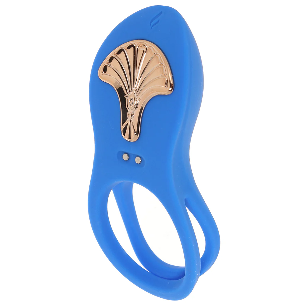 Gold Glam Vibrating Cock Ring