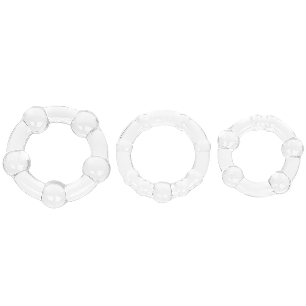 Island Rings in Clear