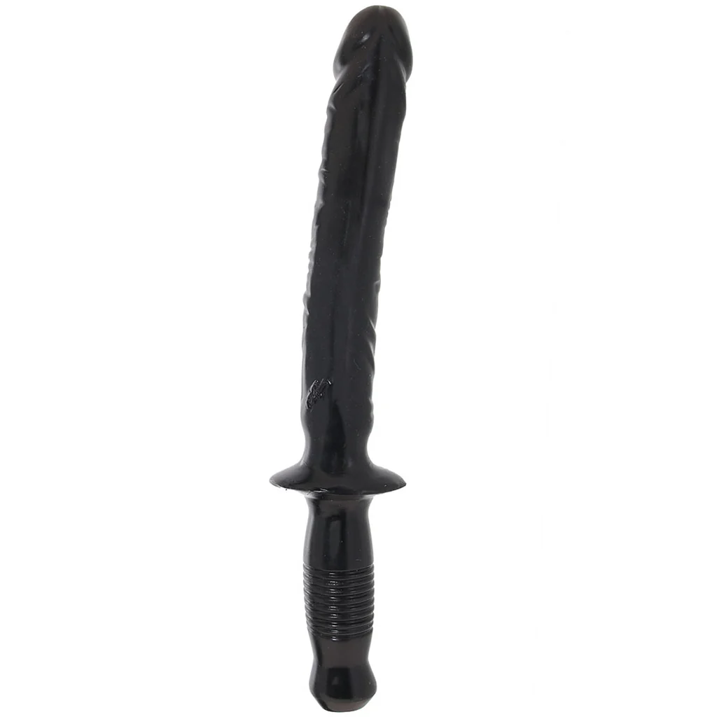 The Man Handler Dildo in Black
