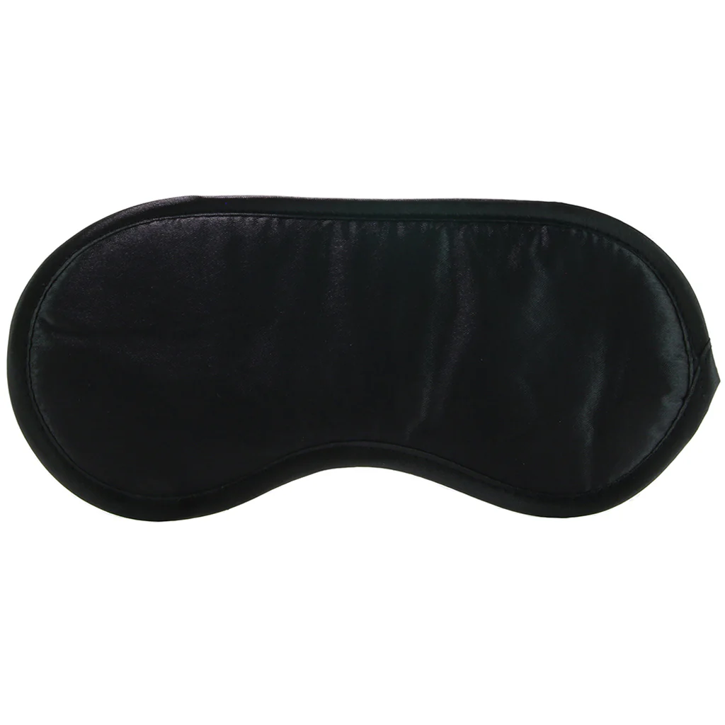 Sex & Mischief Satin Blindfold in Black