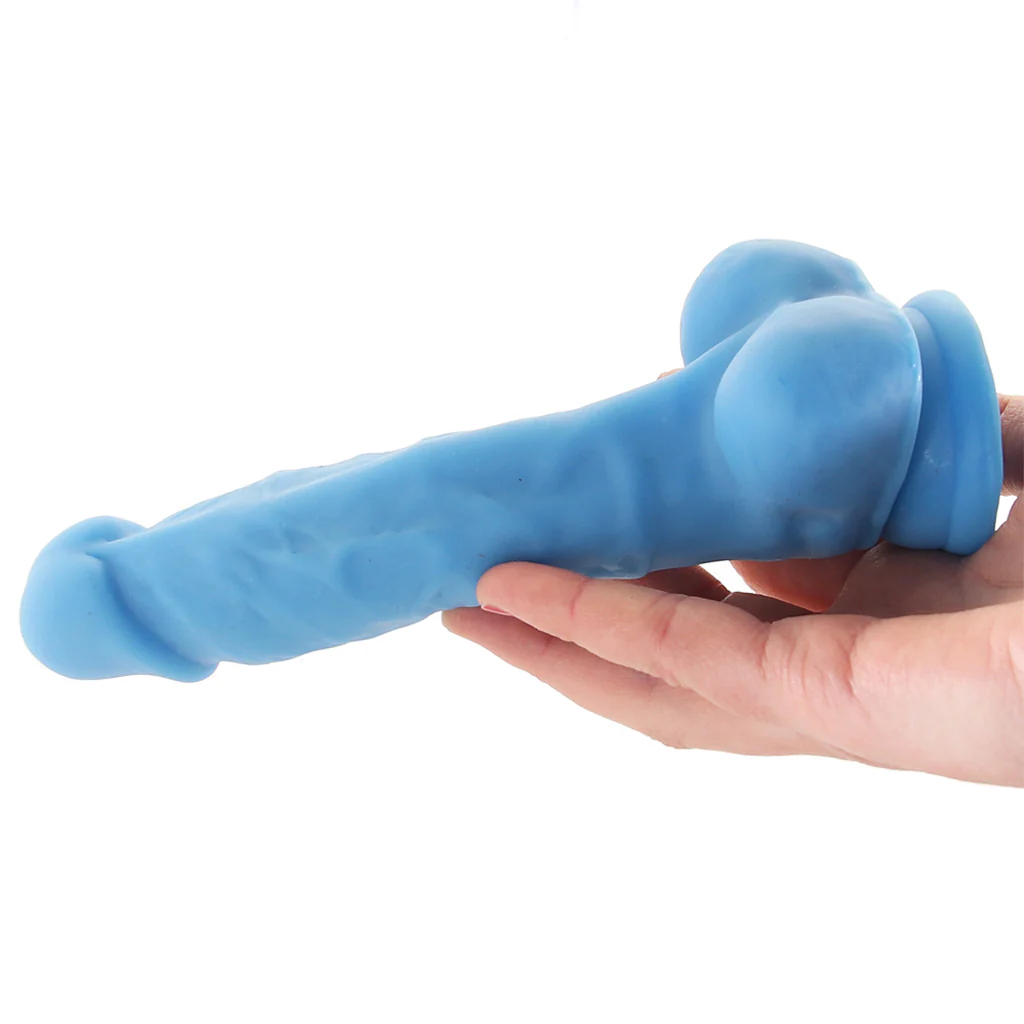 2539-neo-7-5-inch-dual-density-cock-with-balls-in-blue-1.webp