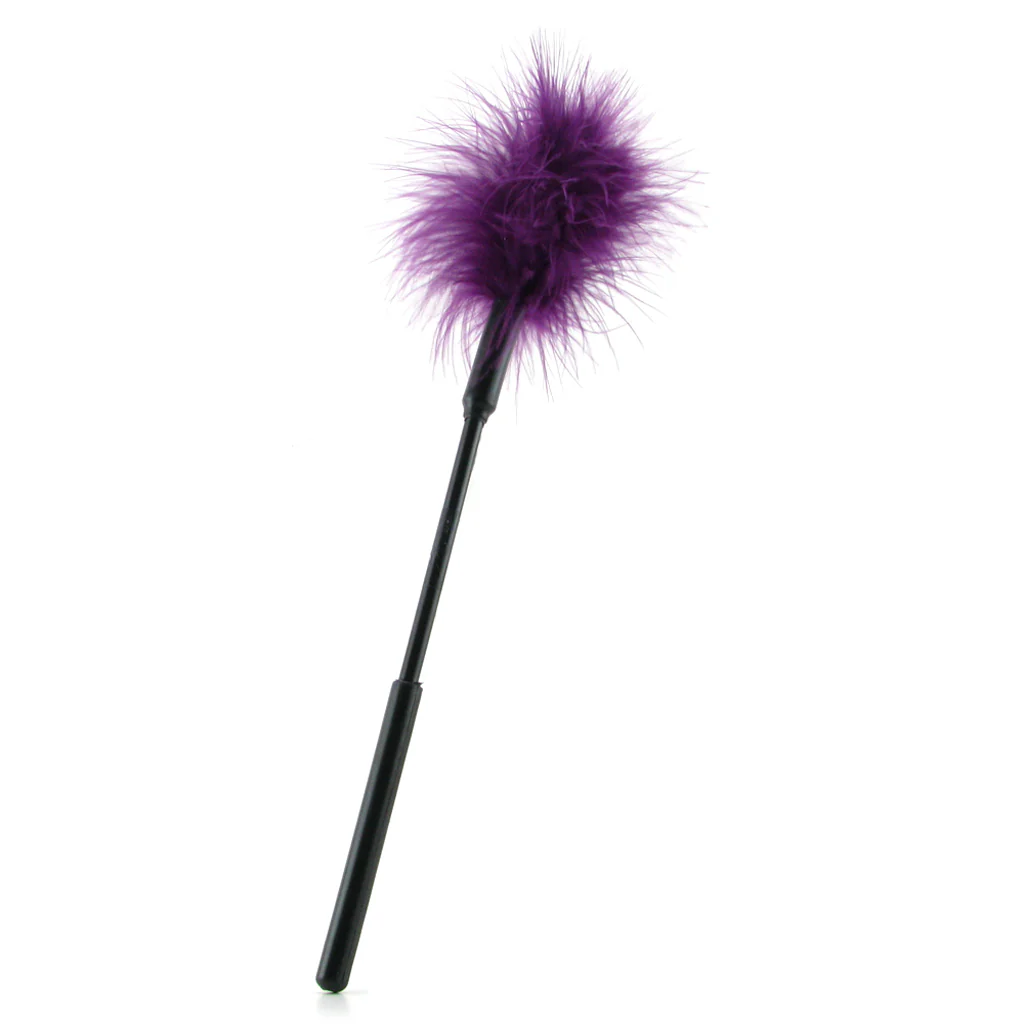 Feather Tickler 7 Inch in Purple
