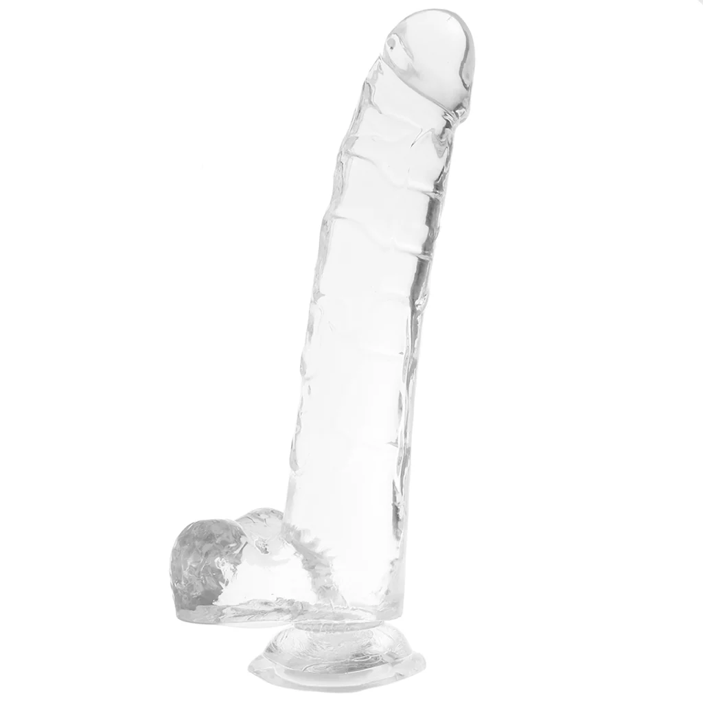 King Cock 11 Inch Ballsy Dildo in Clear 1 2576-king-cock-11-inch-ballsy-dildo-in-clear-1.webp