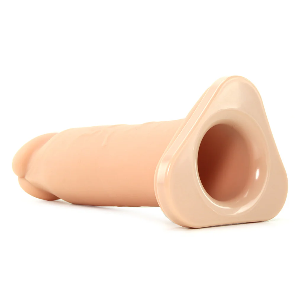 2630-8-inch-silicone-hollow-extension-in-flesh-1.webp