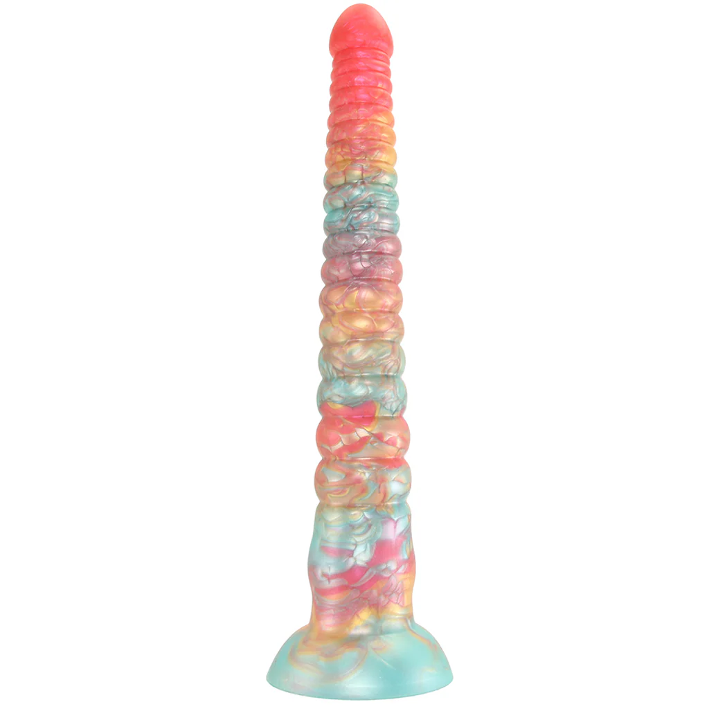 2640-colours-stacked-12-inch-dildo-in-red-gold-1.webp