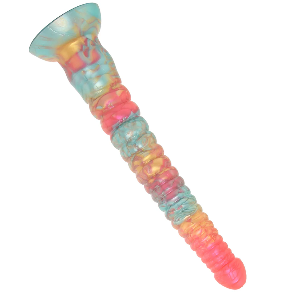 2640-colours-stacked-12-inch-dildo-in-red-gold-1.webp
