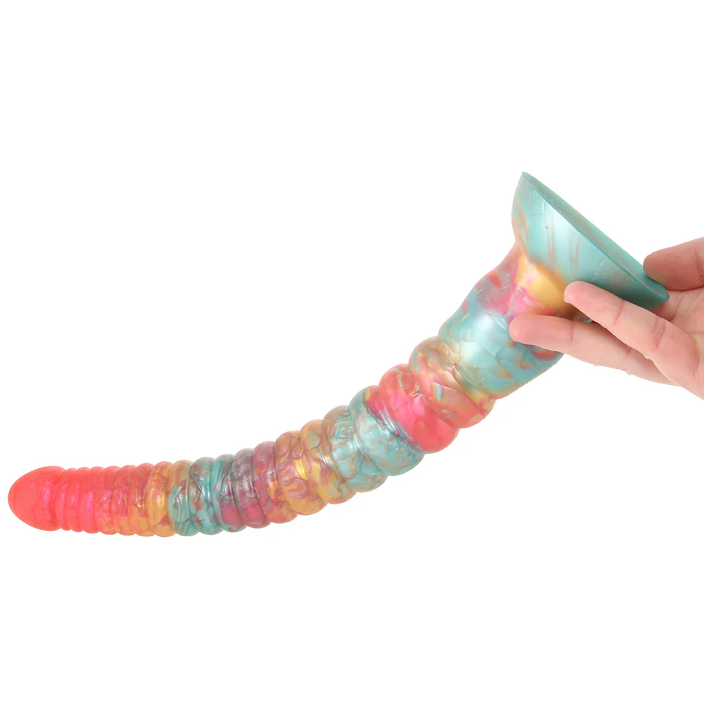 2640-colours-stacked-12-inch-dildo-in-red-gold-1.webp
