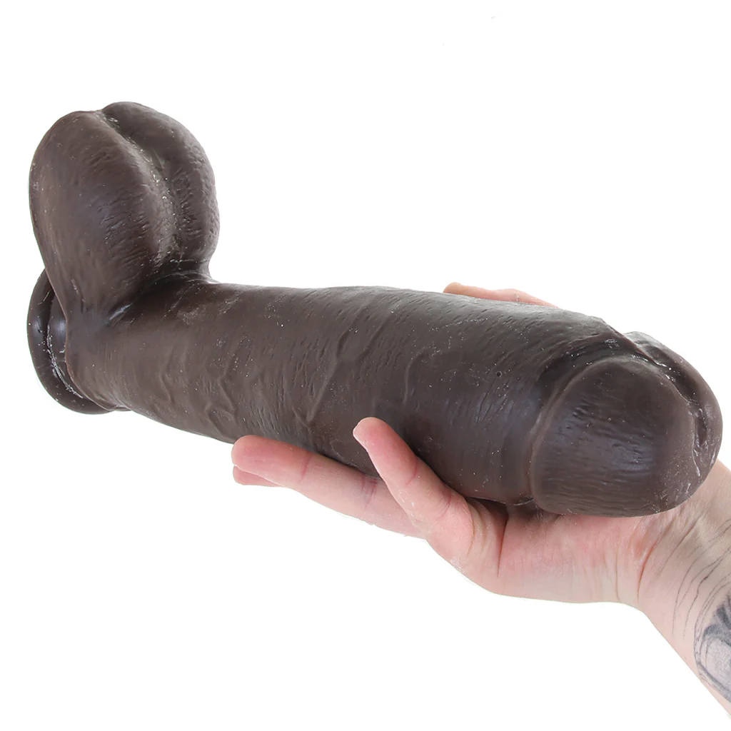 2730-au-naturel-huge-10-inch-sensa-feel-dildo-in-chocolate-1.webp