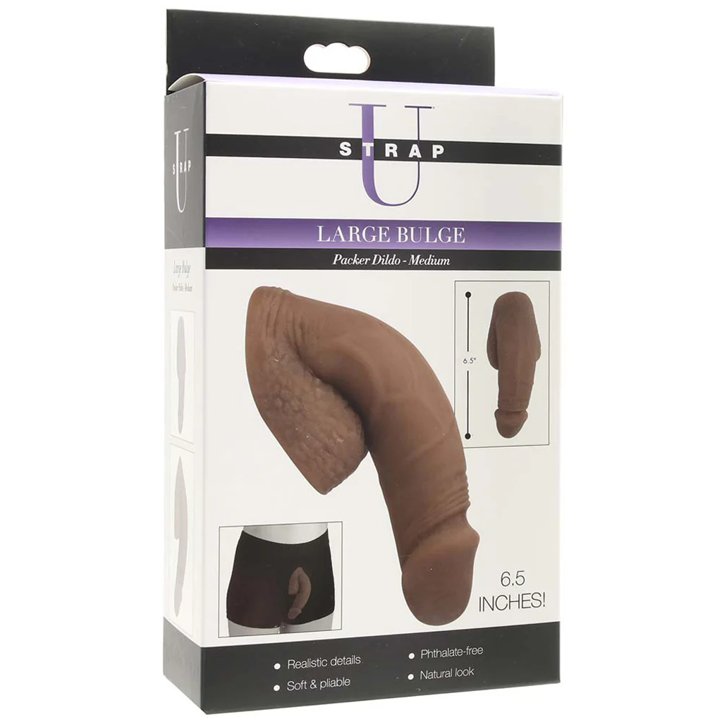 2737-strap-u-large-bulge-6-5-inch-packer-dildo-in-brown-1.webp