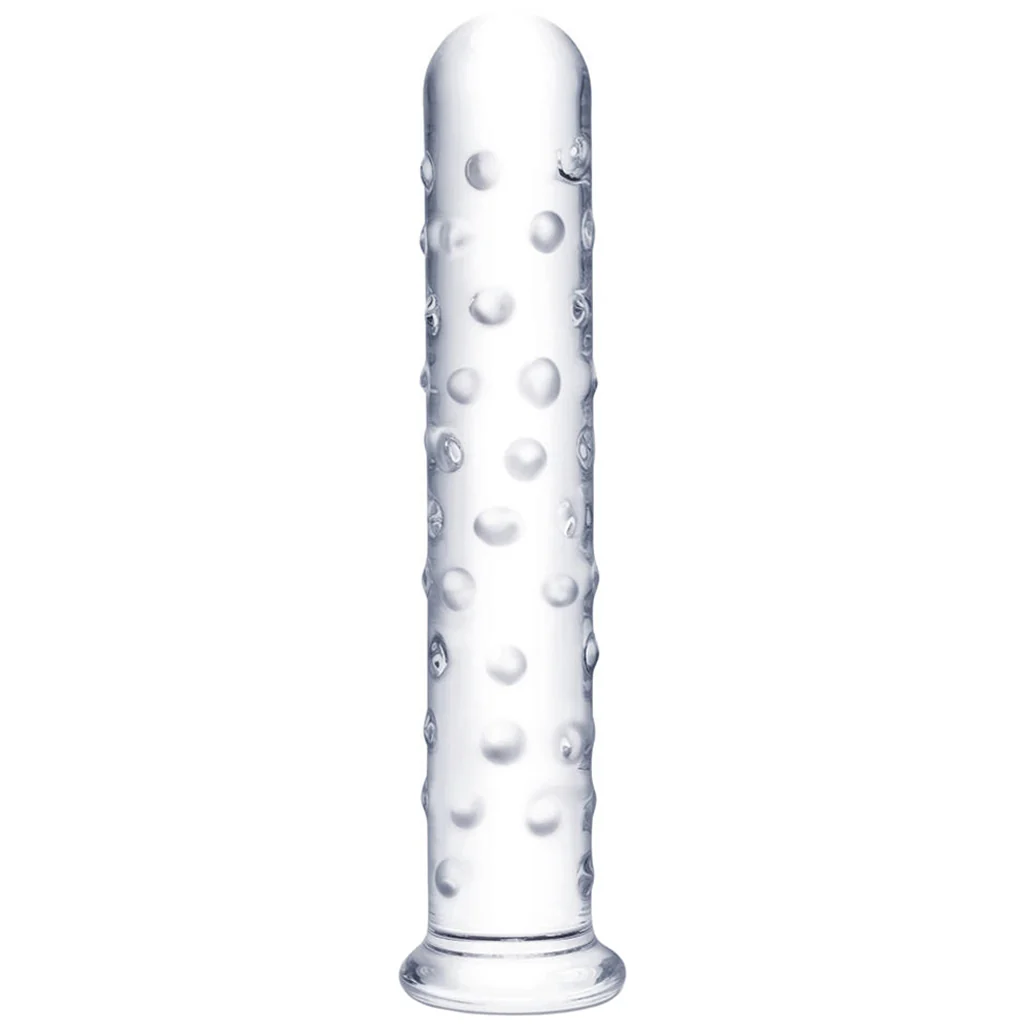glÃ¤s 10 Inch Extra Large Nubbed Dildo