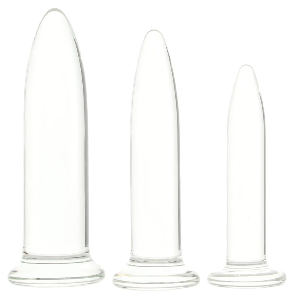 CrystÃ¡l 3 Piece Glass Dilator Training Kit