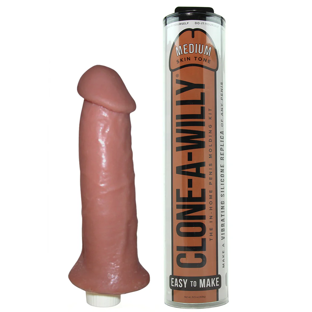 Clone-A-Willy Vibrator Kit in Medium Skin Tone