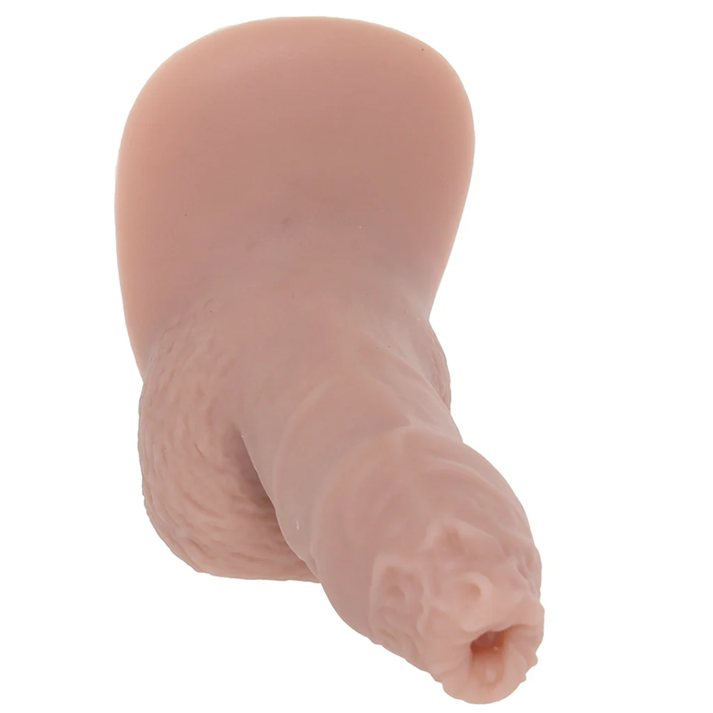 Strap U 5.1 Inch Uncut Silicone Packer in Light