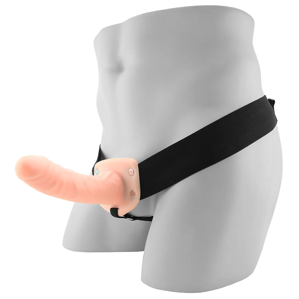 2844-dr-skin-6-inch-hollow-strap-on-in-vanilla-1.webp