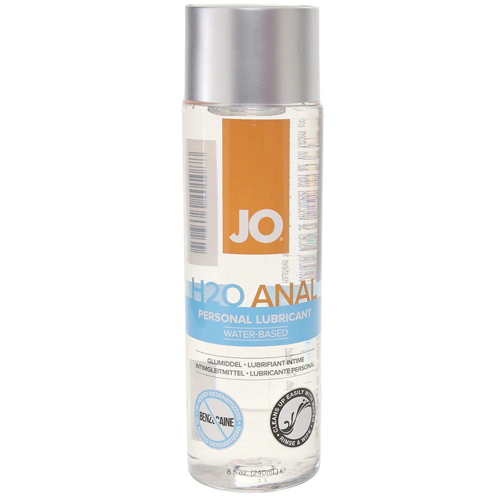 H2O Personal Anal Lubricant in 8oz/237ml