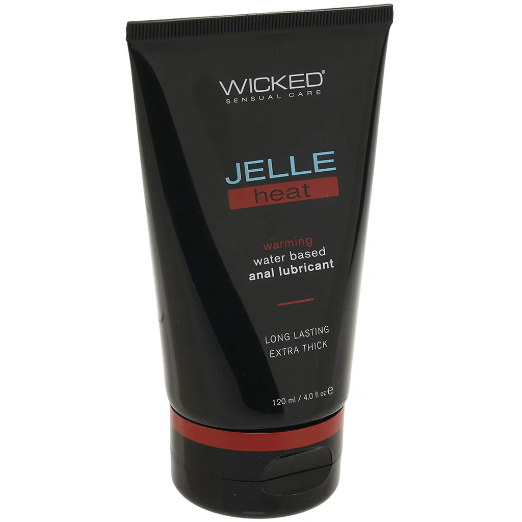 Jelle Heat Warming Anal Lube in 4oz/120ml