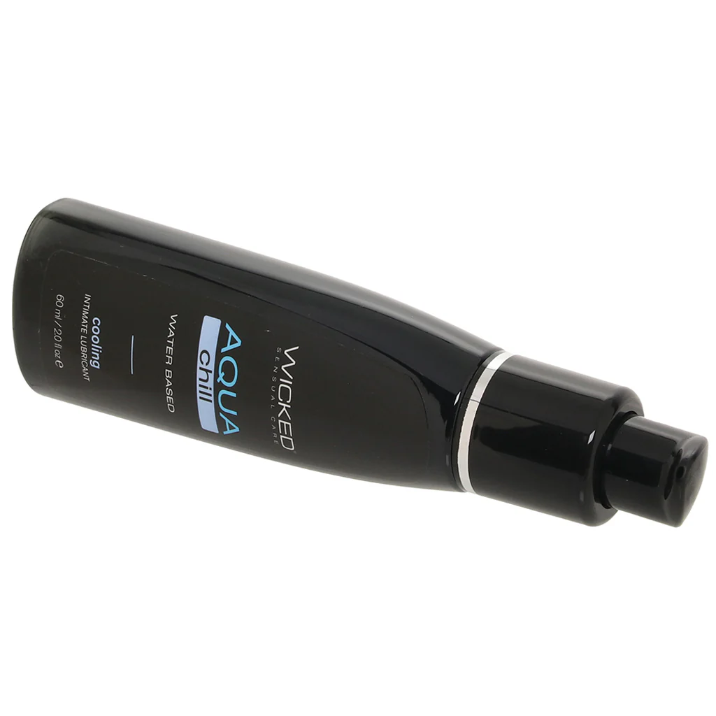 Aqua Chill Cooling Water Based Lube in 2oz/60mL