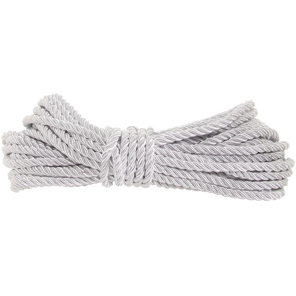 Ouch! 32.8'/10m Bondage Rope in Silver