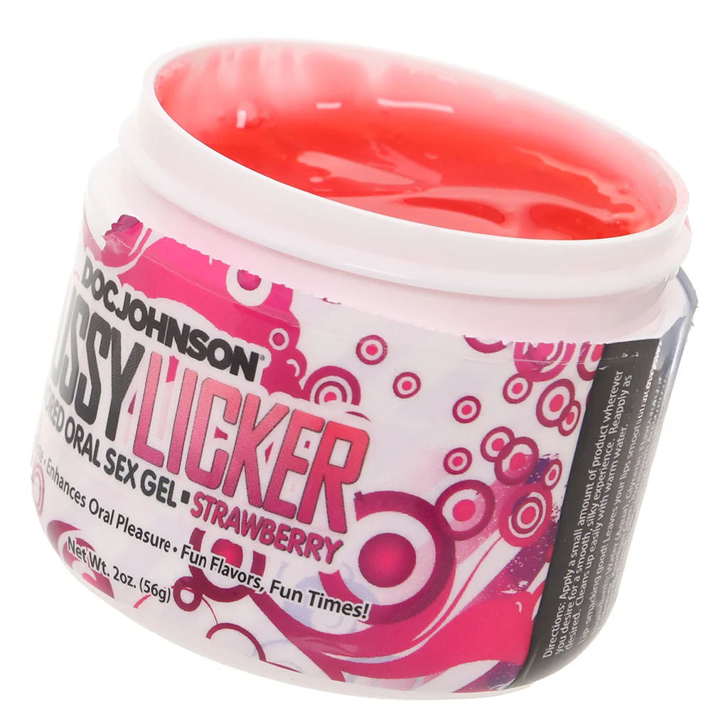 Pussy Licker Strawberry Oral Sex Gel in 2oz/56.6g