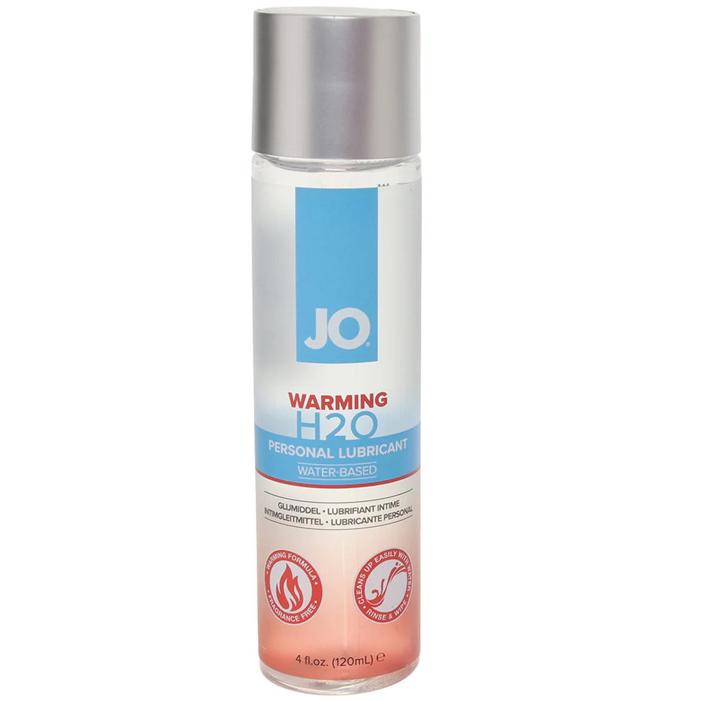 H2O Warming Personal Lube in 4oz/120ml