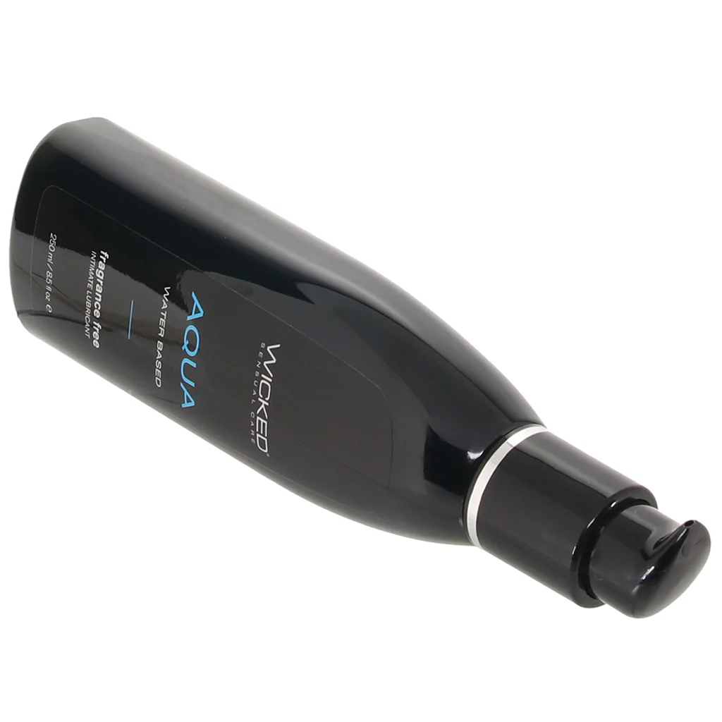 Aqua Fragrance Free Water Based Lube in 8.5oz/250ml