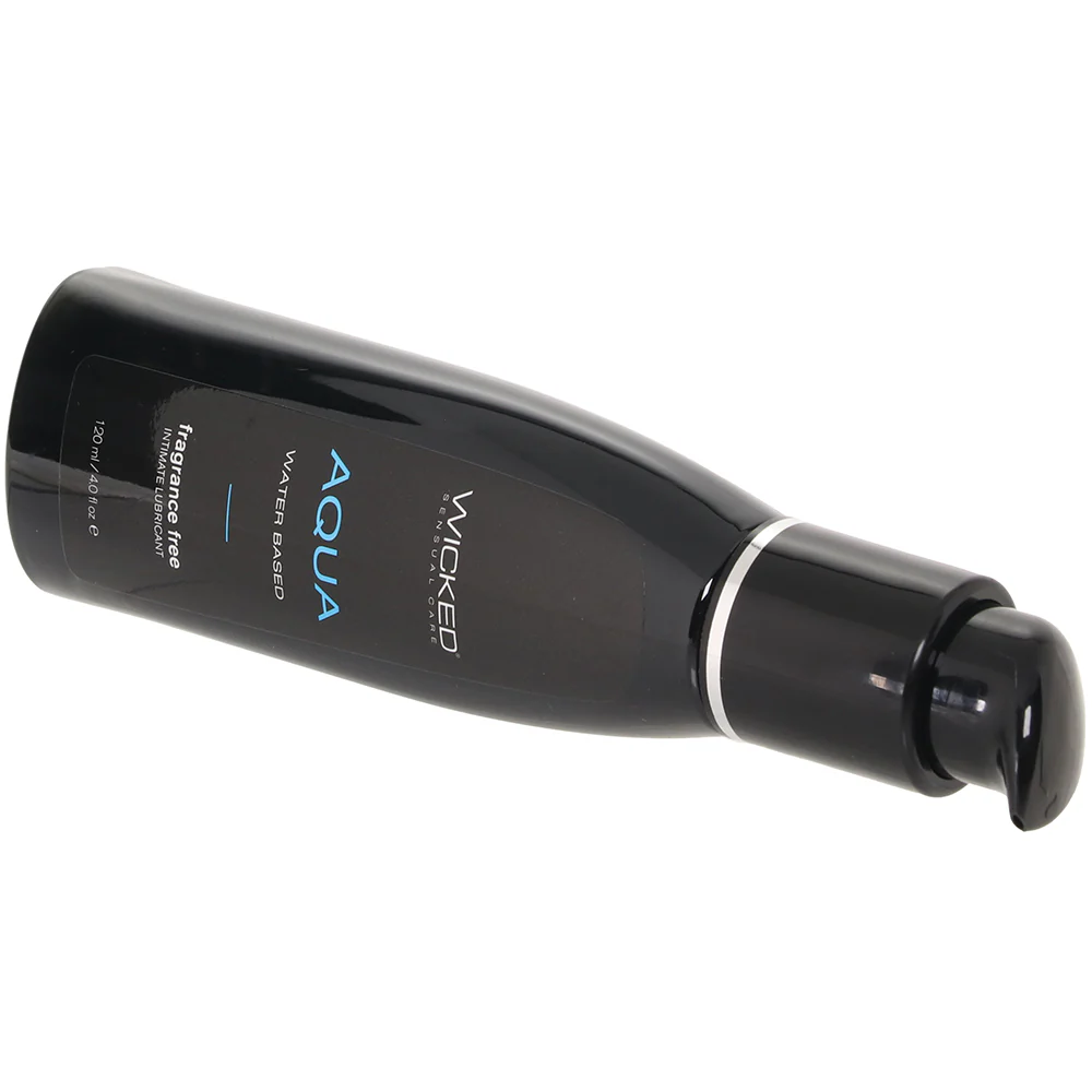 Aqua Fragrance Free Water Based Lube 4oz/120ml
