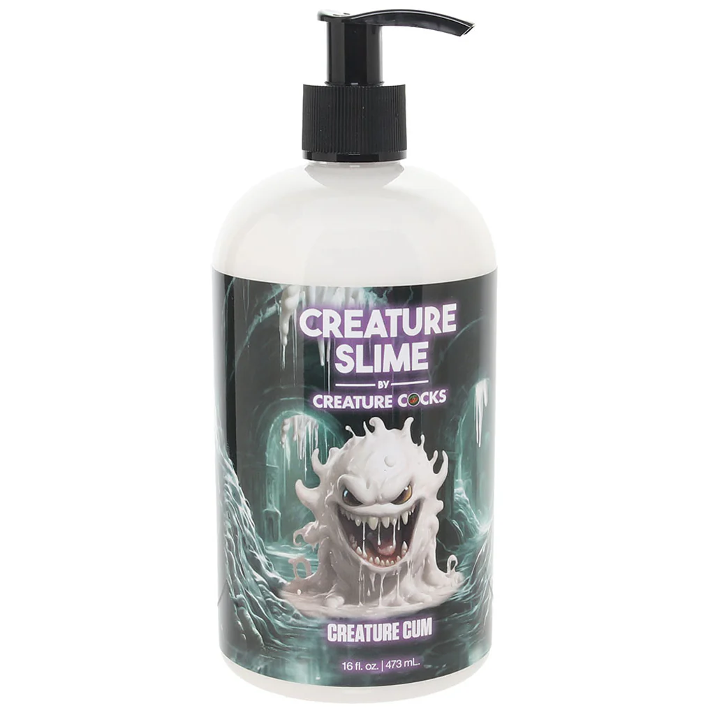 Creature Slime Water-Based Cum Lube in 16oz/473ml 1 3158-creature-slime-water-based-cum-lube-in-16oz-473ml-1.webp