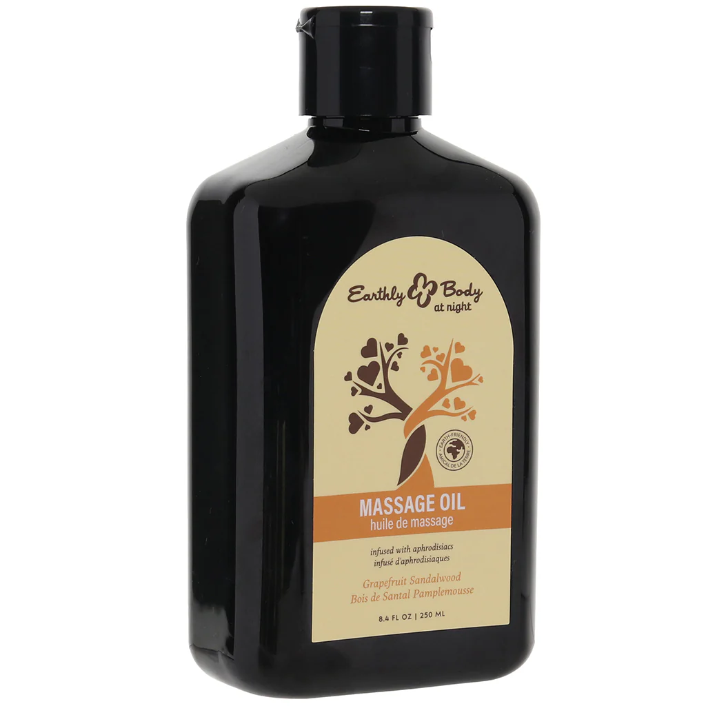 At Night Massage Oil 8.4oz/250ml in Grapefruit Sandalwood