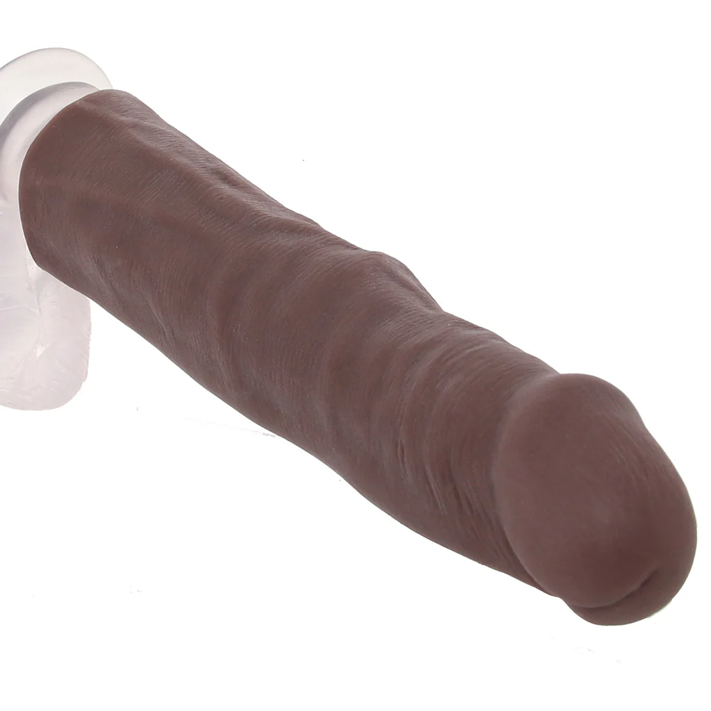 Jock Vibrating Realistic Penis Extender in Dark