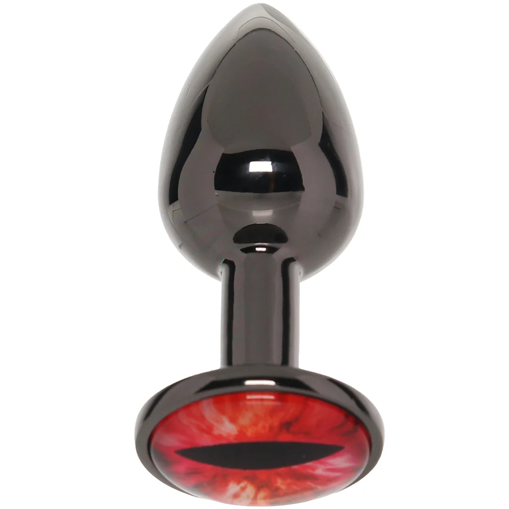 Creature Cocks Sinister Eye Metal Butt Plug in Small
