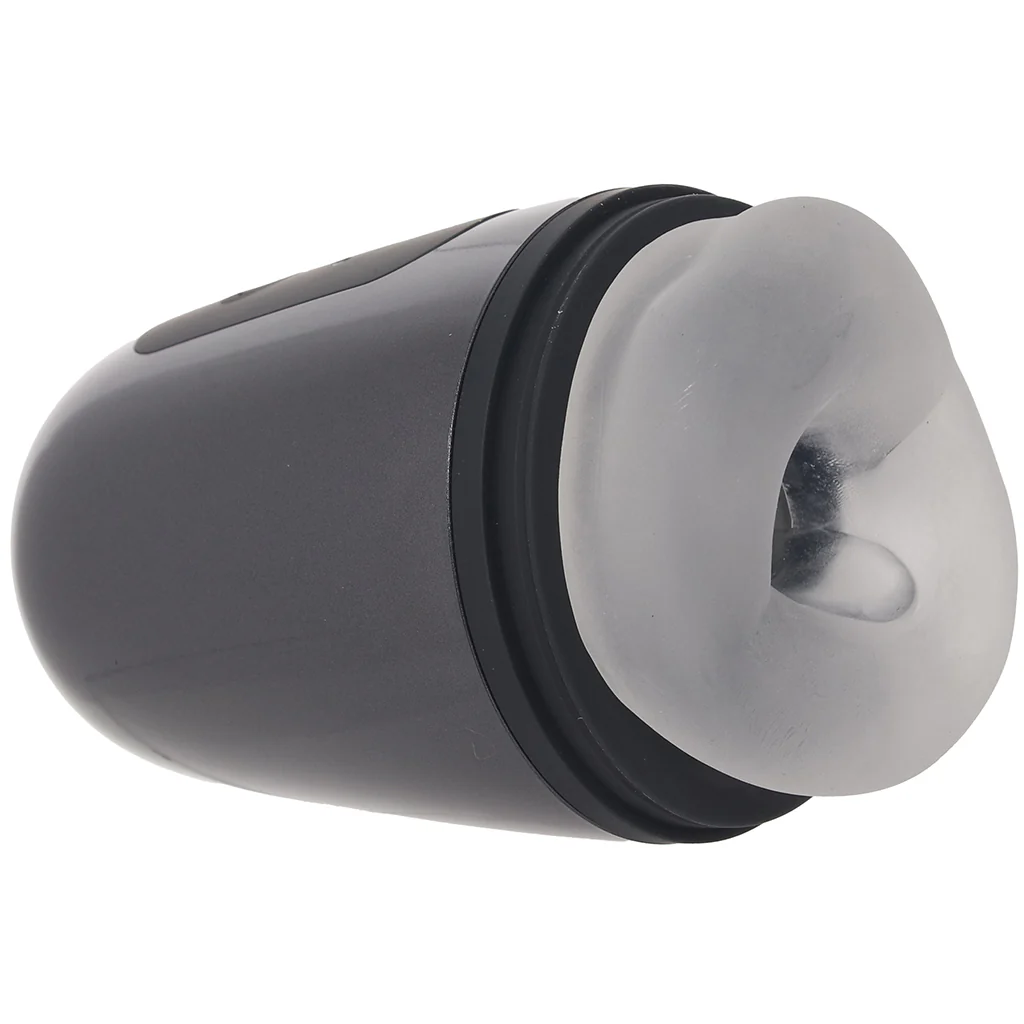Pumped Vibrobator Masturbator in Gunmetal