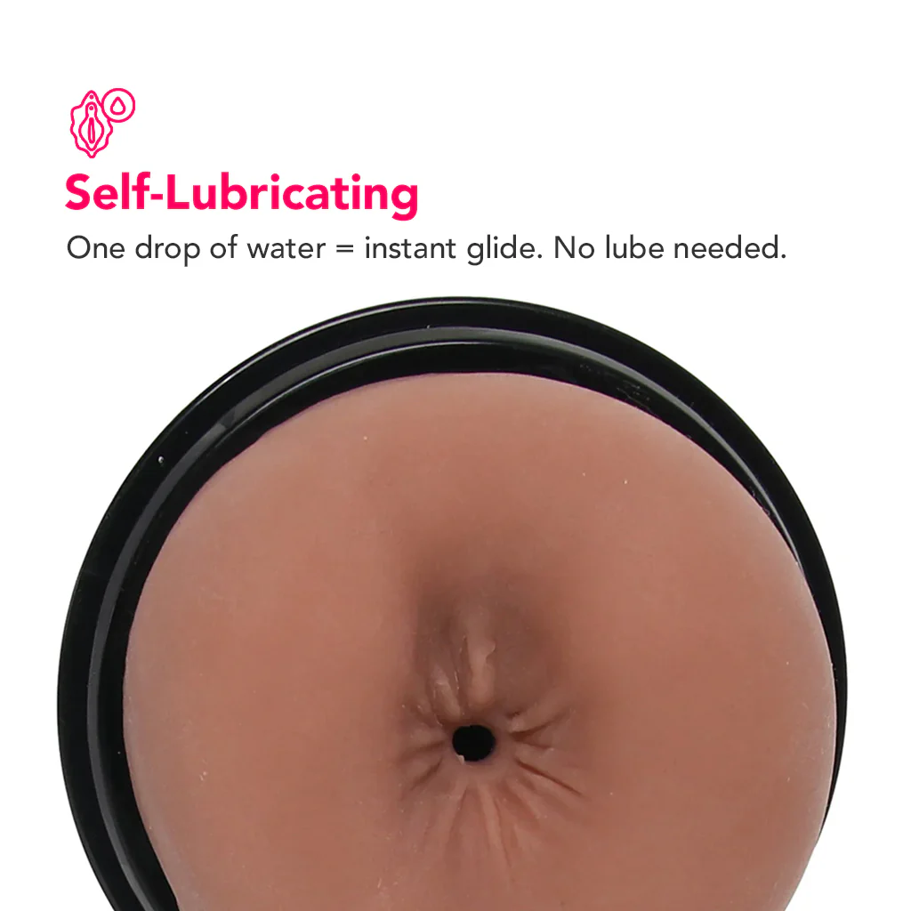 PDX Wet Bussies Super Bangin' Butthole Stroker in Brown